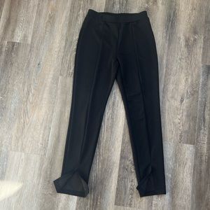 NWOT split leg slim trousers